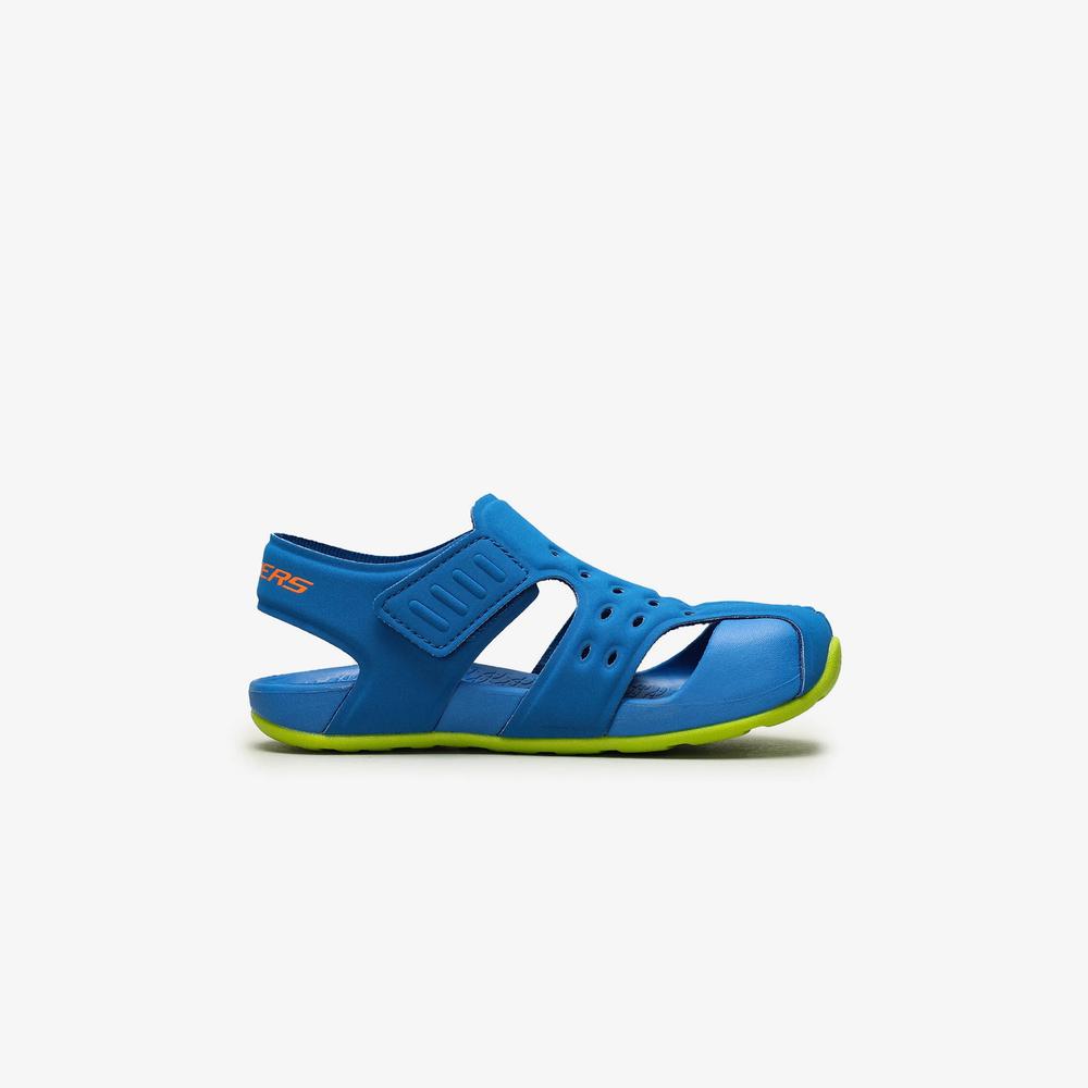 Skechers Side Wave Çocuk Mavi Sandalet