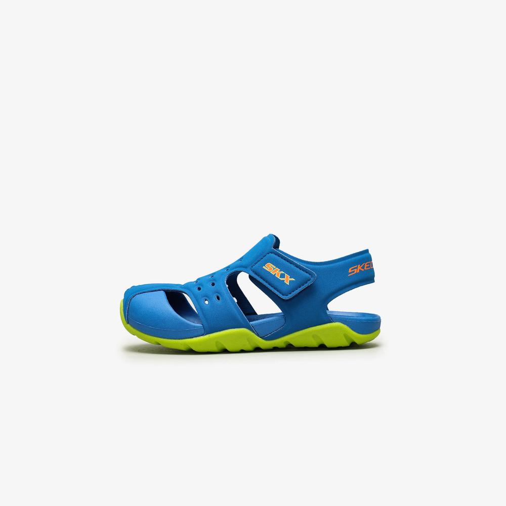 Skechers Side Wave Çocuk Mavi Sandalet
