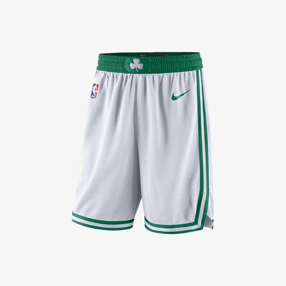 Nike Boston Celtics Association Edition Swingman Home Erkek Beyaz Şort