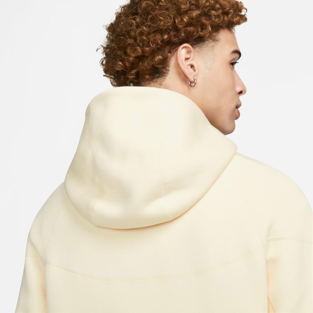Nike Tech Fleece Full Zip Windrunner Erkek Bej Eşofman Üstü