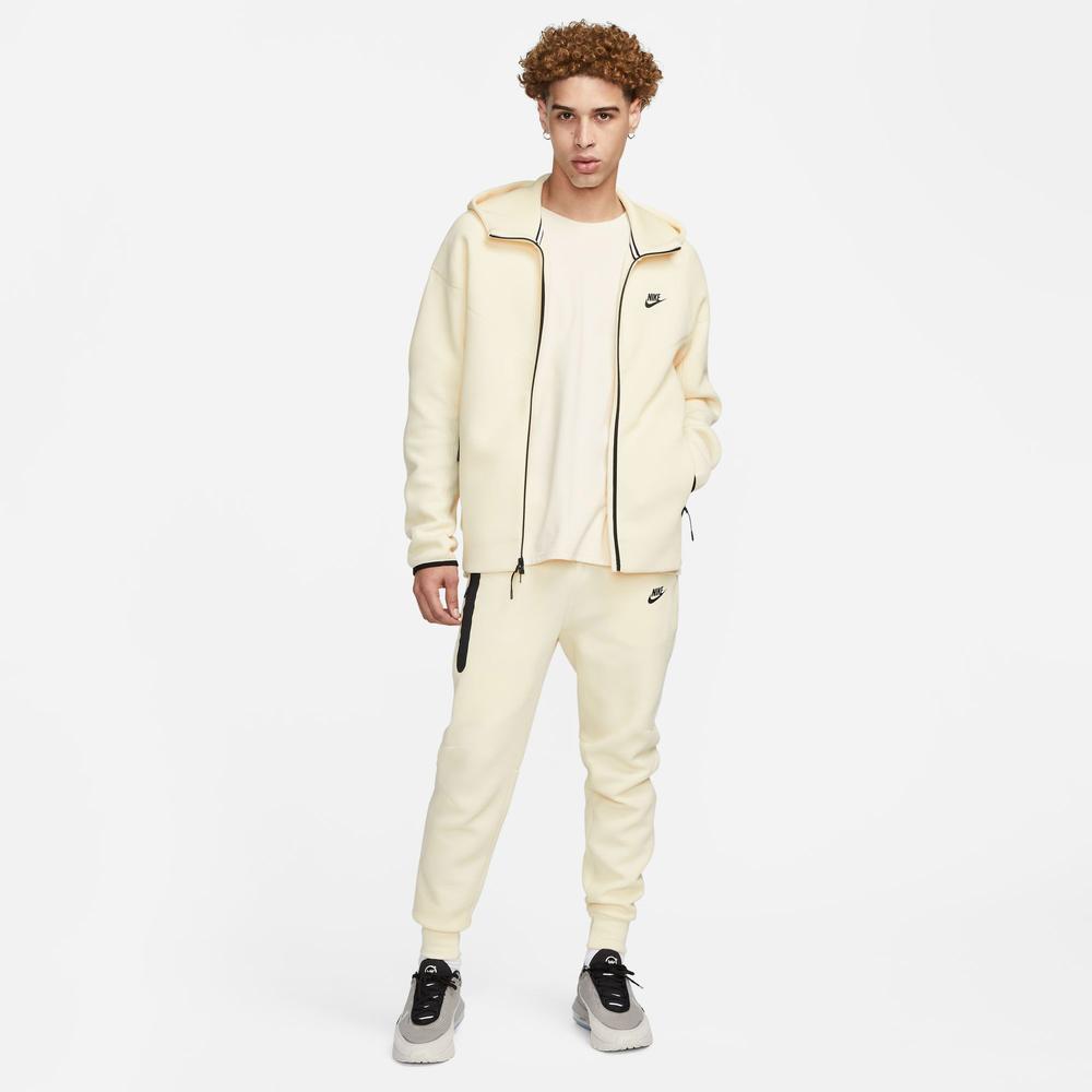 Nike Tech Fleece Full Zip Windrunner Erkek Bej Eşofman Üstü