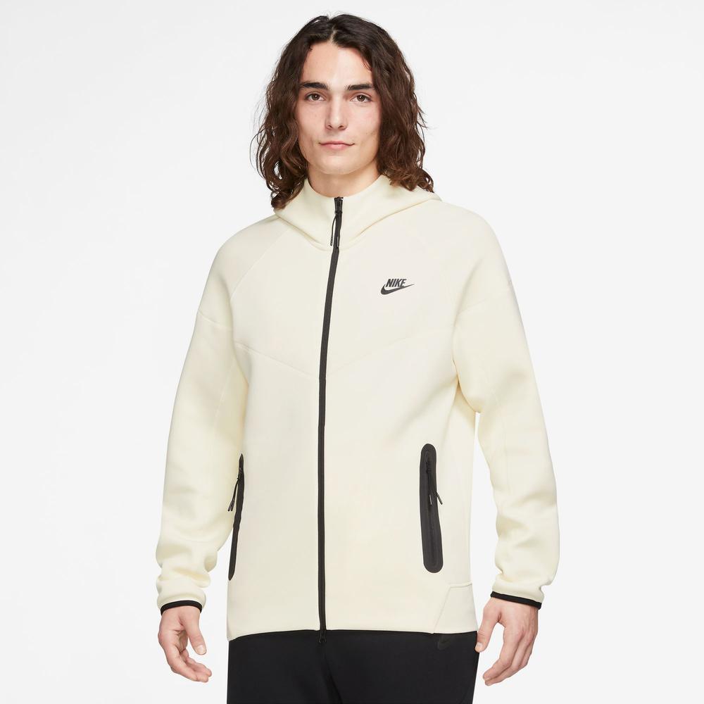 Nike Tech Fleece Full Zip Windrunner Erkek Bej Eşofman Üstü