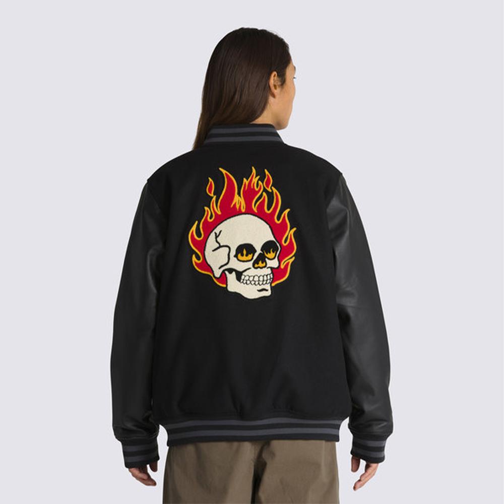 Vans Stevens Varsity Erkek Siyah Ceket