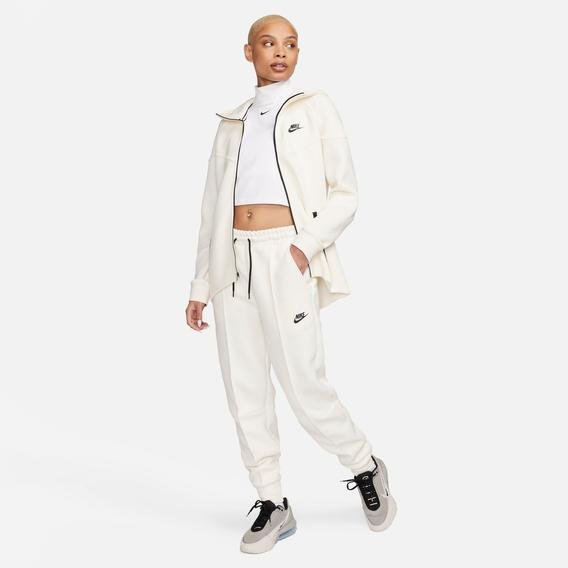 Nike Sportswear Tech Fleece Kadın Beyaz Günlük Eşofman Altı