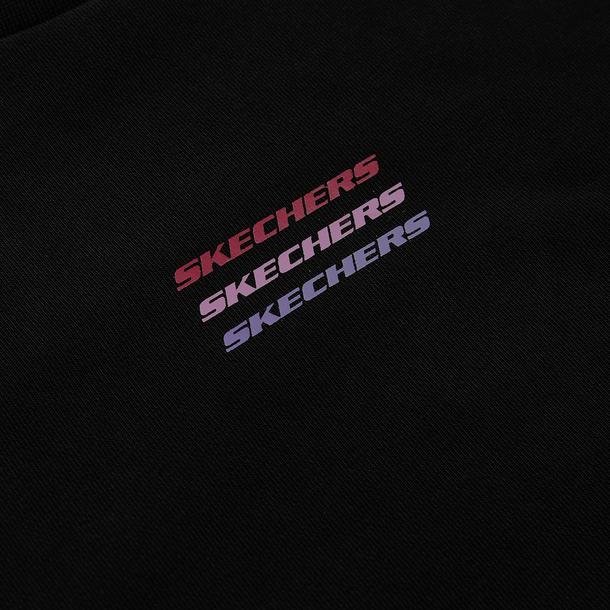 Skechers Essential Crew Neck Kadın Siyah Günlük Sweatshirt