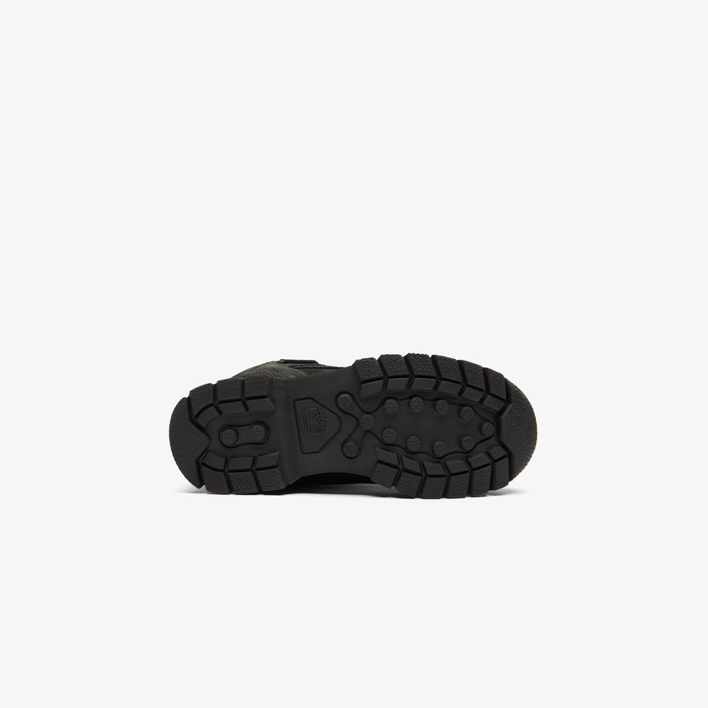 Timberland Mid Lace Up Çocuk Siyah Bot