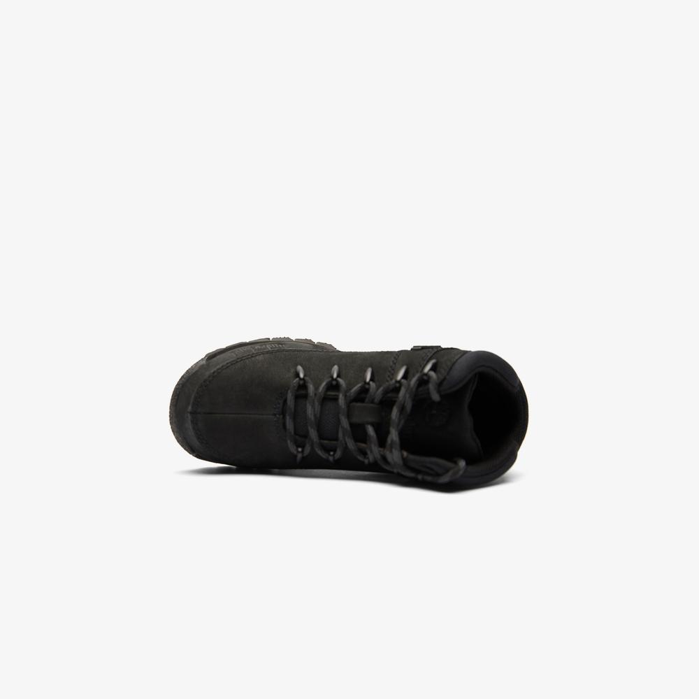 Timberland Mid Lace Up Çocuk Siyah Bot