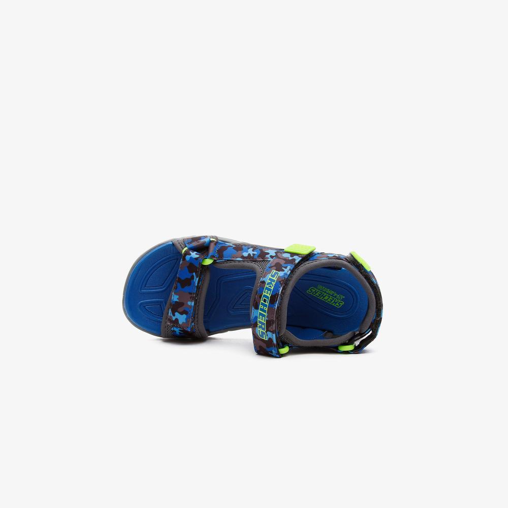Skechers Hypno-Splash - Sun Breaks Çocuk Mavi Sandalet