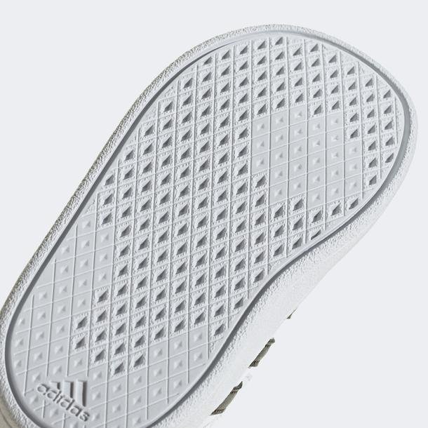 adidas Breaknet Lifestyle Court Two-Strap Hook-And-Loop Çocuk Beyaz Günlük Spor Ayakkabı