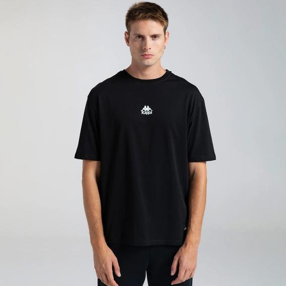 Kappa Authentic Nara Erkek Siyah Günlük T-Shirt