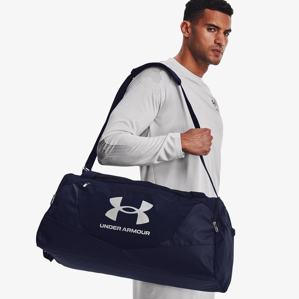 Under Armour Undeniable 5.0 Duffle MD Erkek Lacivert Spor Antrenman Çantası