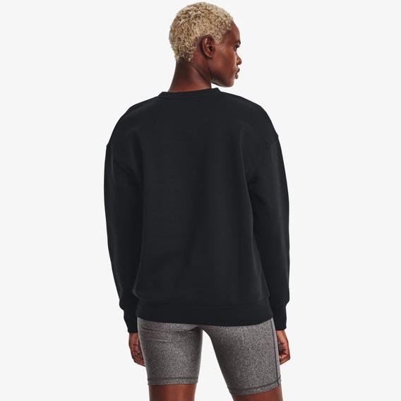 Under Armour Essential Fleece Crew Kadın Siyah Günlük Sweatshirt