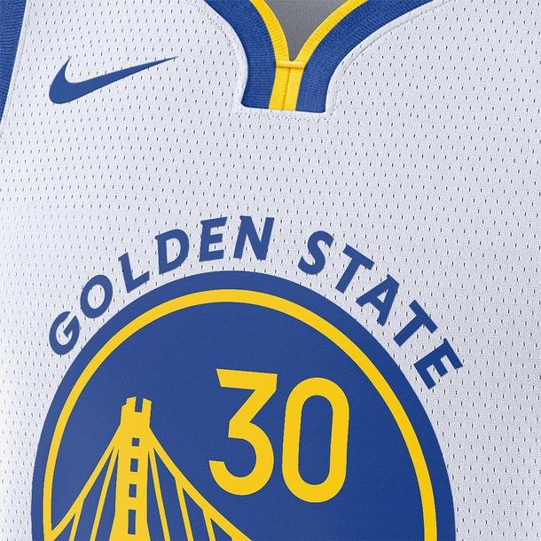 Nike Golden State Warriors Association Edition 2022/23 NBA Erkek Beyaz Basketbol Forması