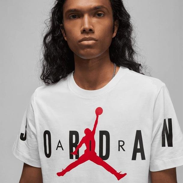 Jordan Air Erkek Beyaz Günlük T-Shirt