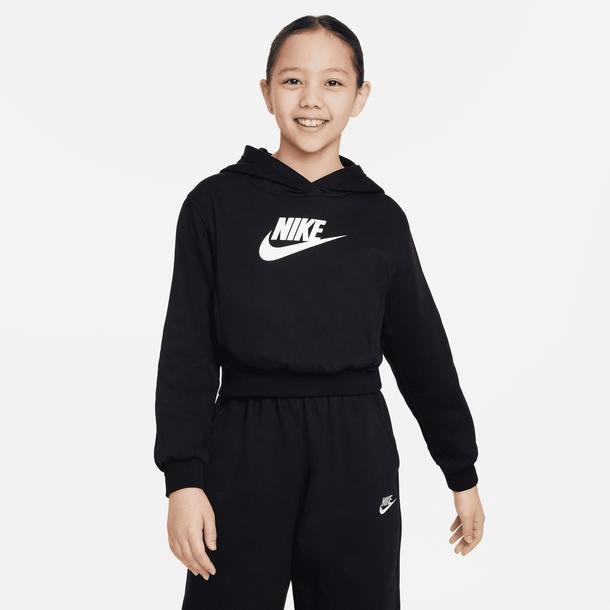 Nike Sportswear Club Fleece Çocuk Siyah Günlük Sweatshirt