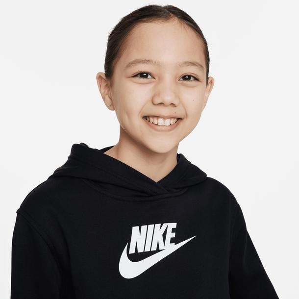 Nike Sportswear Club Fleece Çocuk Siyah Günlük Sweatshirt