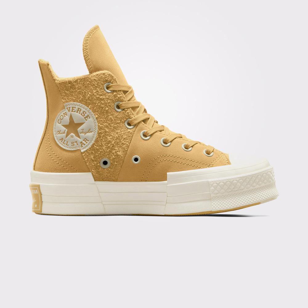 Converse Chuck 70 Plus Warm Winter Kadın Bej Sneaker