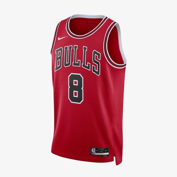 Nike Chicago Bulls Dri-Fit Swingman NBA Erkek Kırmızı Basketbol Forması