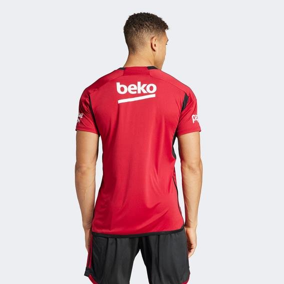 adidas Beşiktaş 2023/2024 Erkek Kırmızı Futbol Forması