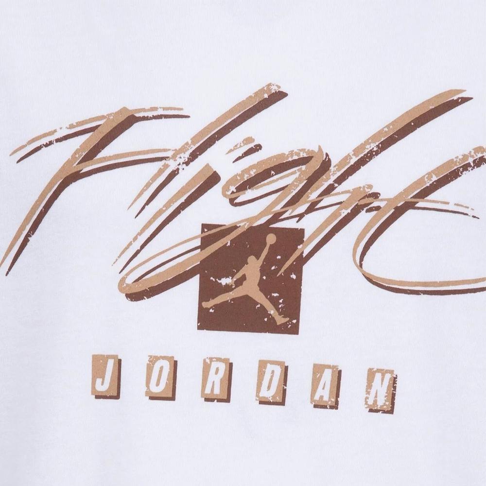 Jordan Flight Essential Çocuk Beyaz Günlük T-shirt