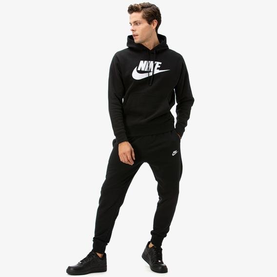Nike Sportwear Club Ft Erkek Siyah Günlük Eşofman Altı