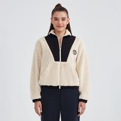 Skechers Fleece Full Zip Kadın Siyah Günlük Sweatshirt