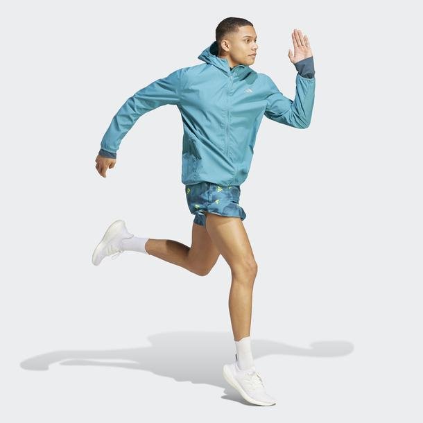 adidas Run It Erkek Mavi Koşu Rüzgarlık