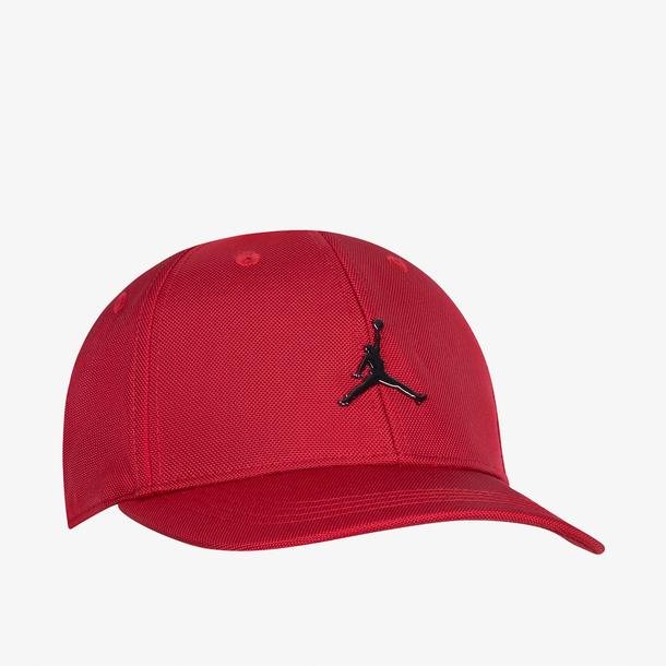 Jordan Jumpman Curve Brim Çocuk Kırmızı Şapka