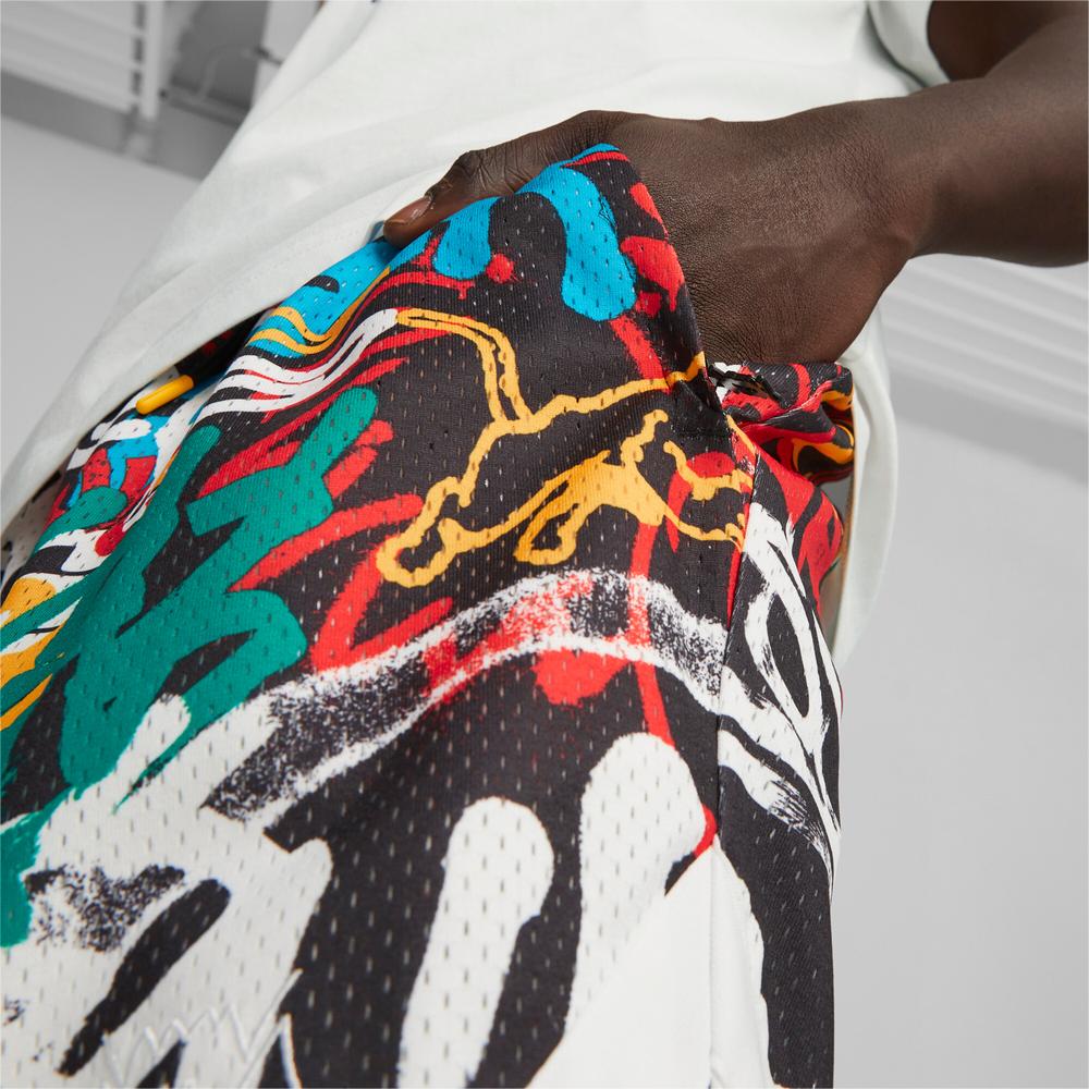 Puma Graffiti Erkek Renkli Günlük Şort