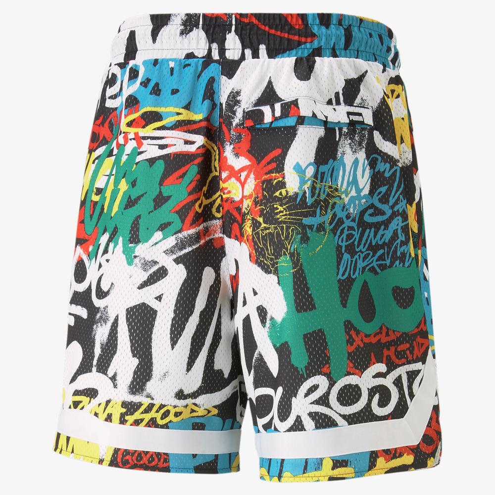 Puma Graffiti Erkek Renkli Günlük Şort