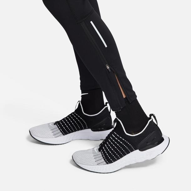 Nike Dri-Fit Chllgr Erkek Siyah Koşu Taytı Tayt