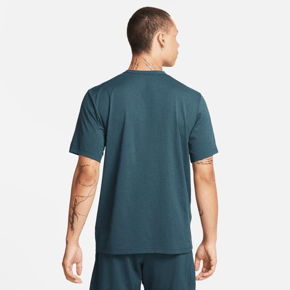 Nike Hyverse Dri-Fit Erkek Mavi Antrenman T-shirt