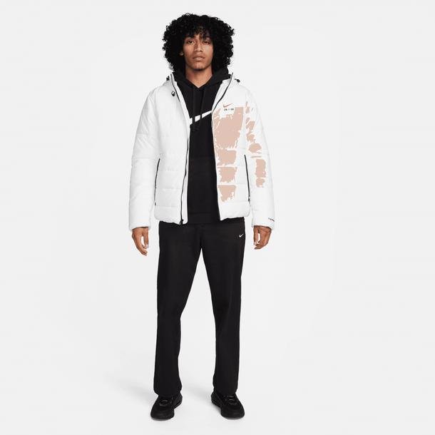 Nike Sportswear Hoodie Polar Fleece Erkek Siyah Günlük Sweatshirt