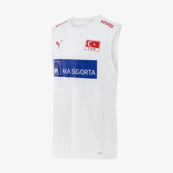 Puma Türkiye Voleybol Milli Takım Erkek Beyaz Forma