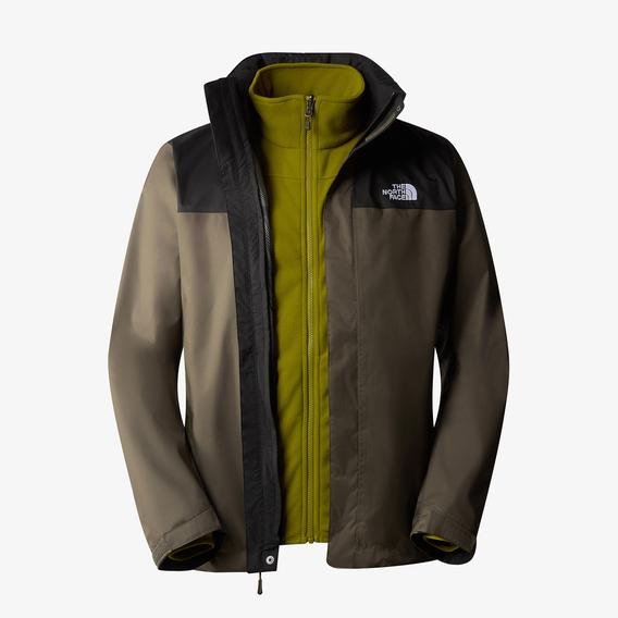 The North Face Evolve II Triclimate Erkek Haki Outdoor Mont