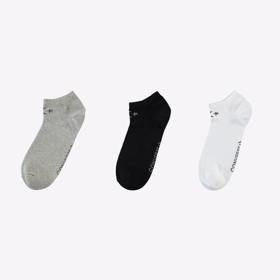 Converse Basic Flatknit 3 Parça Erkek Beyaz Çorap