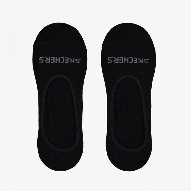 Skechers 3 Pack Liner Socks Unisex Siyah Çorap