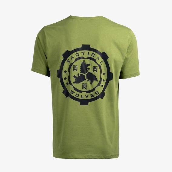 Tactical Wolves Classic Erkek Yeşil T-Shirt
