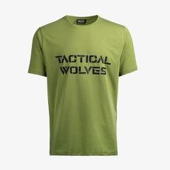 Tactical Wolves Classic Erkek Beyaz T-Shirt
