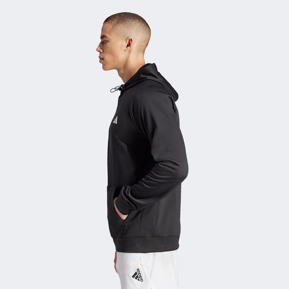adidas Game And Go Small Logo Erkek Siyah Antrenman Sweatshirt