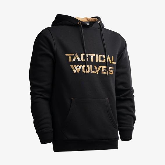 Tactical Wolves Classic Erkek Siyah Sweatshirt
