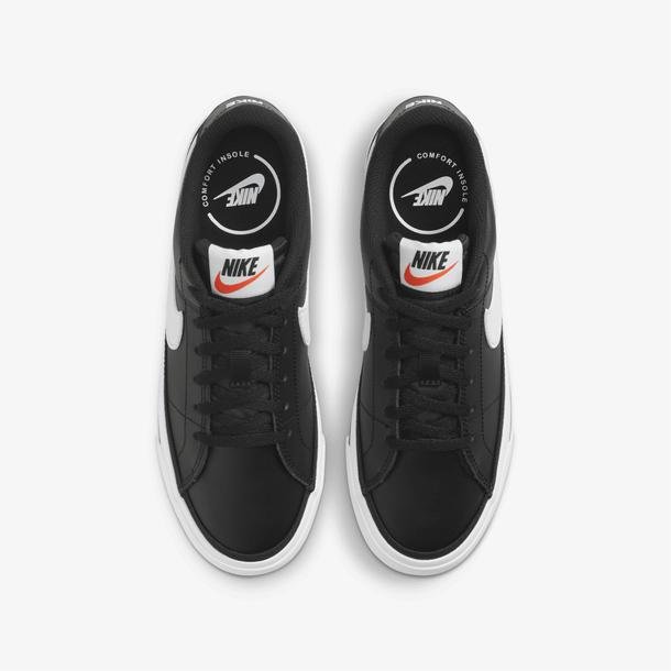 Nike Court Legacy (Gs) Çocuk Siyah Sneaker