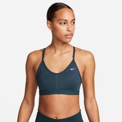 Nike Dri-Fit Indy V-Neck Kadın Siyah Antrenman Bra