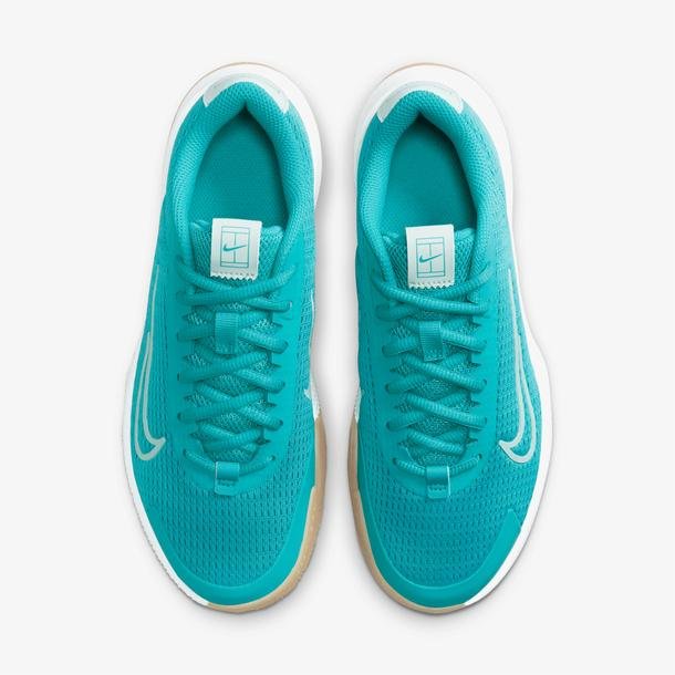 NikeCourt Vapor Lite 2 Kadın Mavi Tenis Ayakkabısı