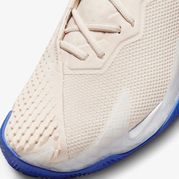 Nike Court Air Zoom Vapor Cage 4 Erkek Bej Tenis Ayakkabısı