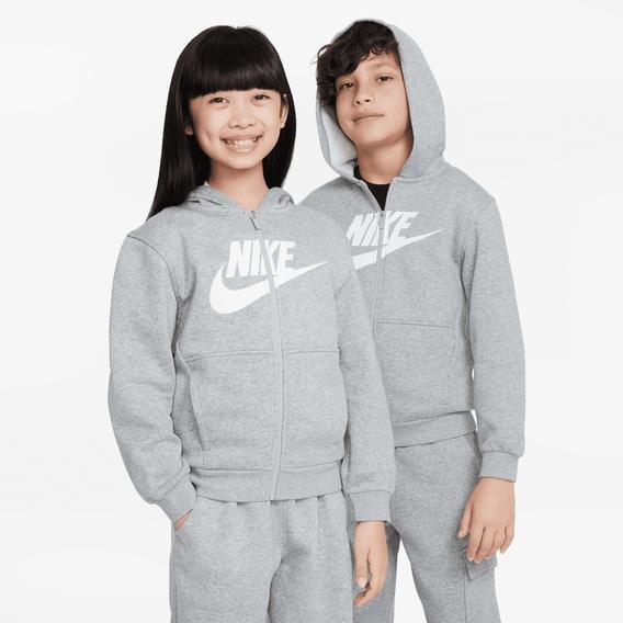 Nike Club Fleece Çocuk Gri Günlük Sweatshirt