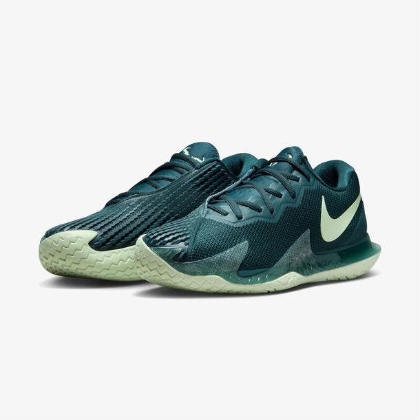 Nike Court Zoom Vapor Cage 4 Rafa Erkek Yeşil Tenis Ayakkabısı