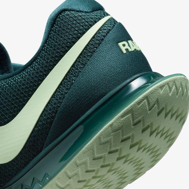 Nike Court Zoom Vapor Cage 4 Rafa Erkek Yeşil Tenis Ayakkabısı