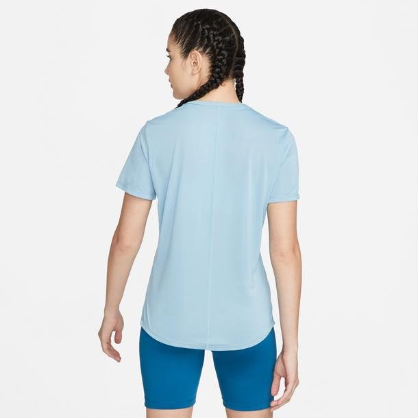 Nike One Dri-Fit Kadın Mavi Antrenman T-Shirt