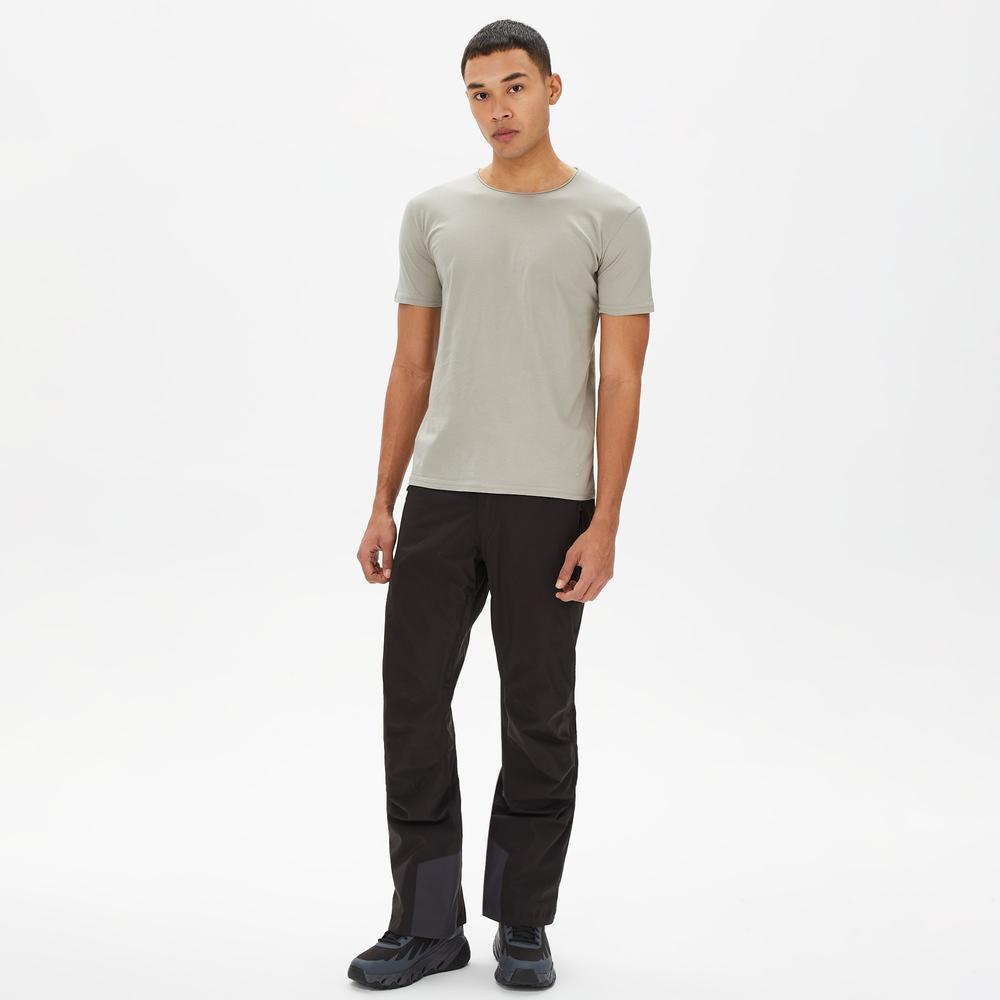 Nors Basic Loose Erkek Gri Tshirt